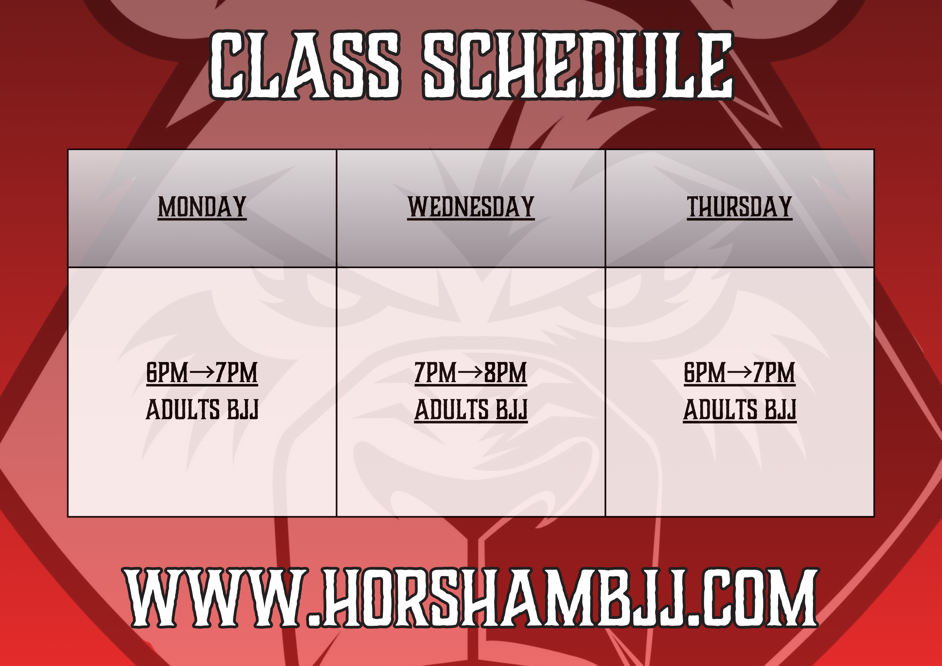 Timetable 